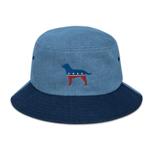 Denim bucket hat