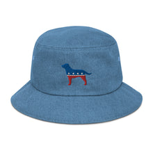 Denim bucket hat