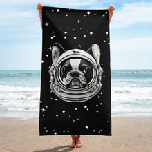 Frenchie's Astronaut Towel